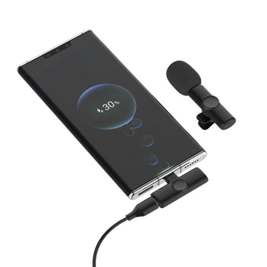 K11 Ansteckmikrofon, kabellos, 2,4 GHz, mit Geräuschreduzierung
