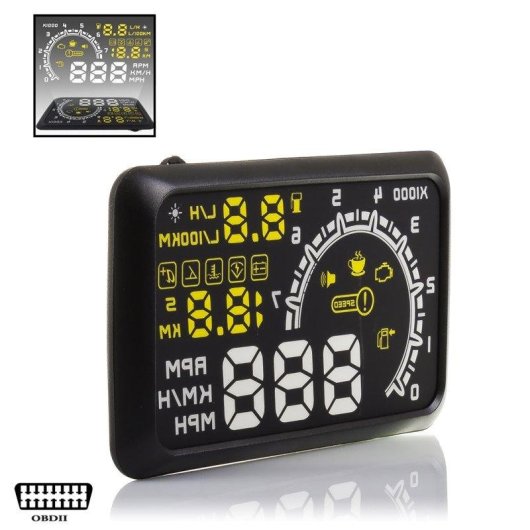 Head Up Display Dam Electronics Proyector Pare-brise Conduite