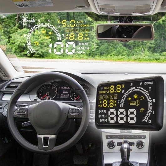 Head Up Display Dam Electronics Proyector Pare-brise Conduite