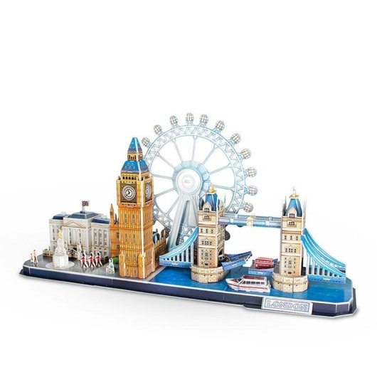 Puzzle 3D Londres CubicFun MC253h 4 en 1