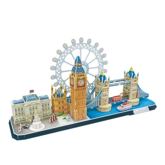 Puzzle 3D Londres CubicFun MC253h 4 en 1