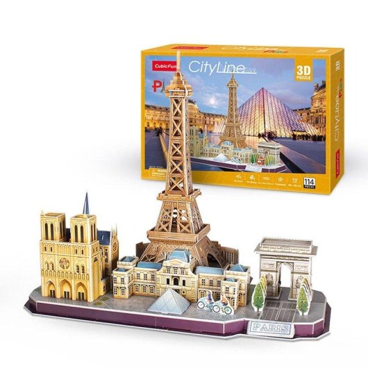 Puzle 3D Dam Electronics Paris 38,1x25,4x32,7 cm