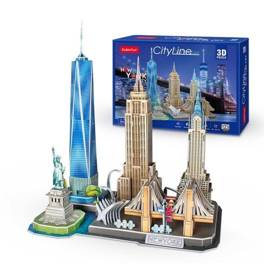 Puzzle 3D Dam Electronics New York 37x22,5x42 cm