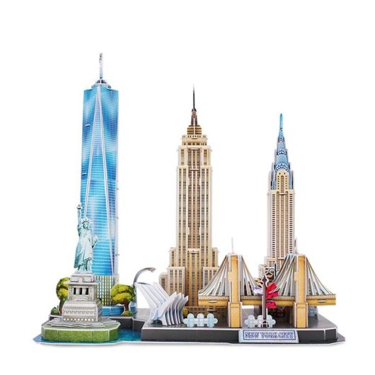 Puzzle 3D Dam Electronics New York 37x22,5x42 cm