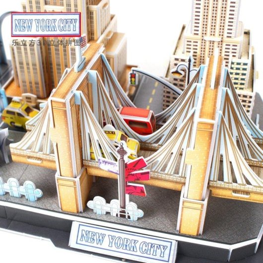 Puzzle 3D Dam Electronics New York 37x22,5x42 cm