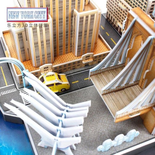 Puzzle 3D Dam Electronics New York 37x22,5x42 cm