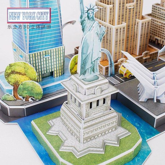 Puzzle 3D Dam Electronics New York 37x22,5x42 cm