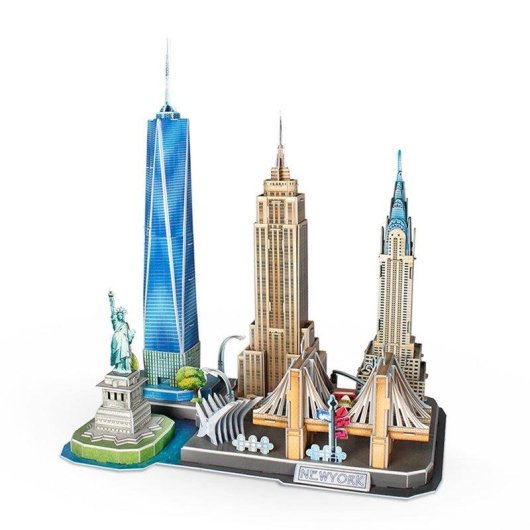 Puzzle 3D Dam Electronics New York 37x22,5x42 cm