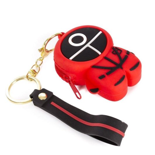 Monedero Dam Electronics Squid Bubble Pop It Llavero Silicona Circulo