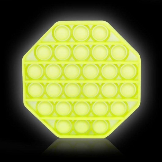 Brinquedo sensorial Bubble Pop It Glow Dam Electronics