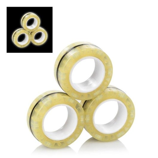 Anel Fidget Magnetico Glow Dam Electronics
