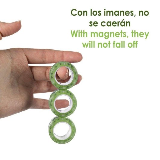Anel Fidget Magnetico Glow Dam Electronics