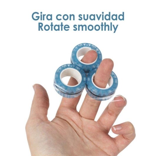 Anel Fidget Magnetico Glow Dam Electronics