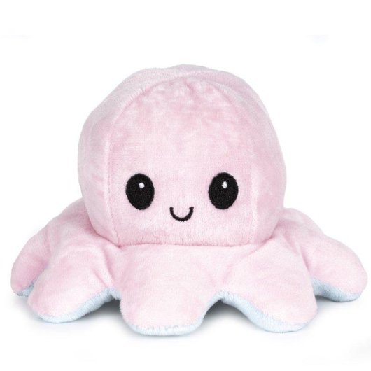 Poulpe Paul Emoticon 20 cm reversible