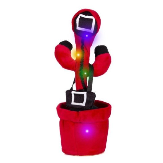 Peluche Squid Dancing Dam Electronics Luces Led Modo Susto