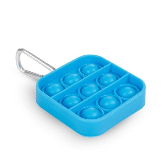 Brinquedo Mini Bubble Pop It Dam Electronics Silicone Cirúrgico Mosquetão