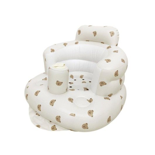 Silla Hinchable Bebés Dam Electronics Diseño Ositos PVC No Tóxico
