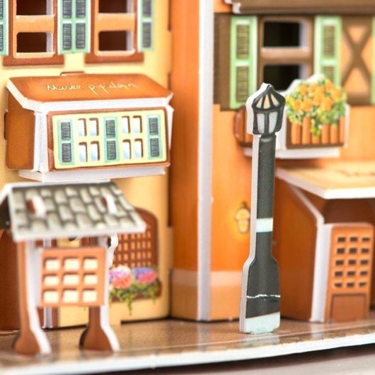 Puzle 3D Dam Electronics World Style Francia Fashion Street Shop 31 Piezas
