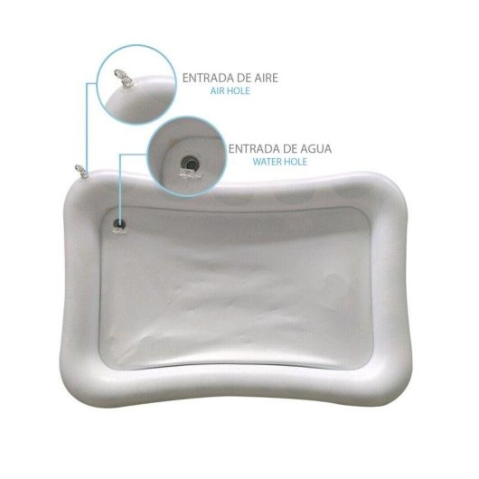 Colchoneta Hinchable Infantil Dam Electronics Vida Marina 70x50 cm