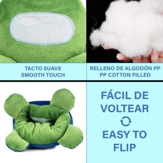 Peluche Among Us reversible 16 cm Dam Electronics