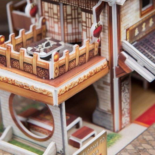 Puzzle 3D Dam Electronics World Style China Oriental Salon de Thé 46 pièces