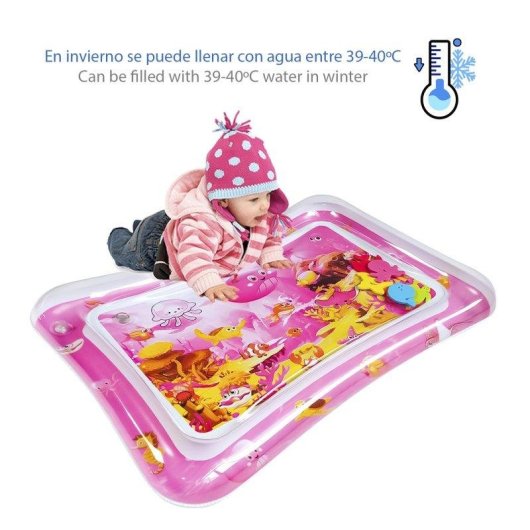 Matelas Gonflable Enfant Dam Electronics Rosa Fond Marin 70x50