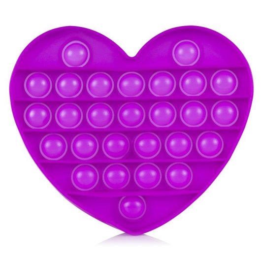 Bubble Pop It Dam Electronics Juguete Desestresante Corazón Silicona