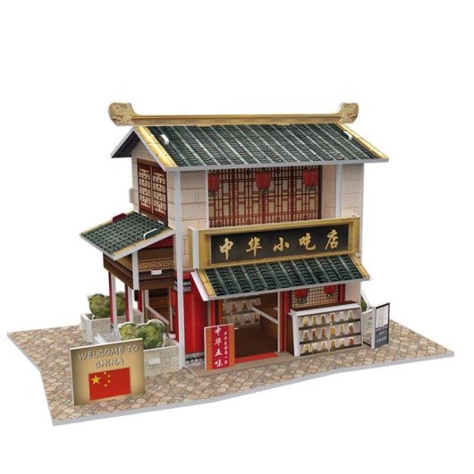 Puzzle 3D Dam Electronics World Style China Oriental Bar traditionnel 30 pièces