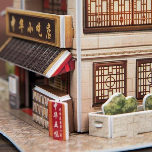 Puzzle 3D Dam Electronics World Style China Oriental Bar traditionnel 30 pièces