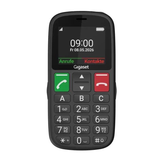 Gigaset GL30 4G 2,2 polegadas teclas grandes SOS preto