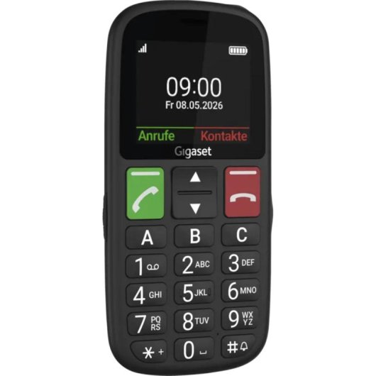 Gigaset GL30 4G 2,2 polegadas teclas grandes SOS preto