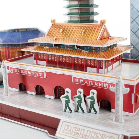Puzzle 3D Dam Electronics Pekin City Line 123 pieces