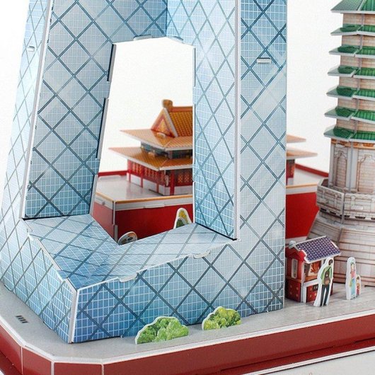 Puzzle 3D Dam Electronics Pekin City Line 123 pieces