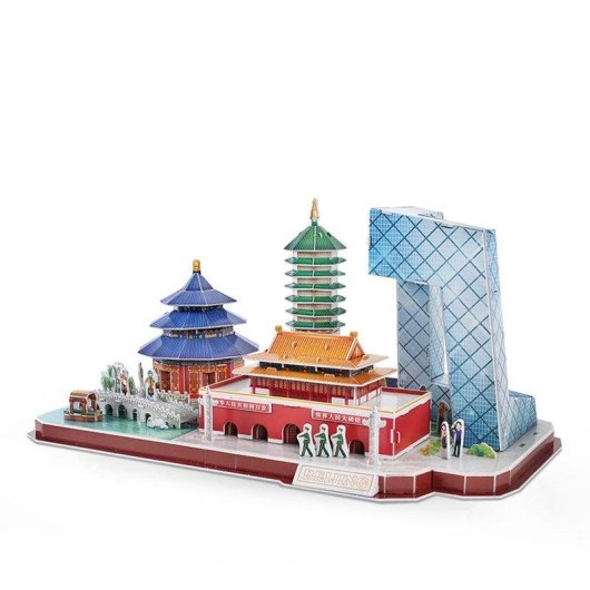 Puzzle 3D Dam Electronics Pekin City Line 123 pieces