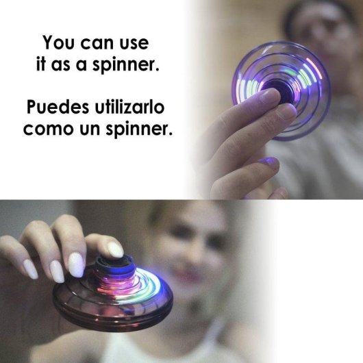 Spinner Dam Electronics Flying Led RGB