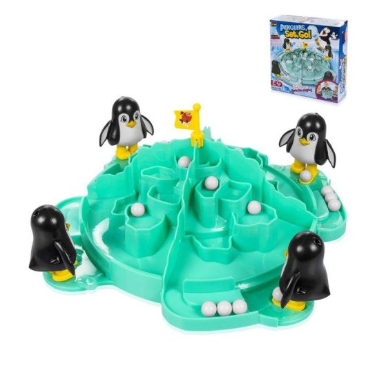 Jeu Dam Electronics Pinguins Lance-Boules de Neige 2-4 joueurs