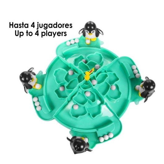 Jeu Dam Electronics Pinguins Lance-Boules de Neige 2-4 joueurs