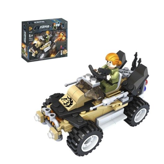 Jouet de construction Quad Militaire Dam Electronics 130 pieces