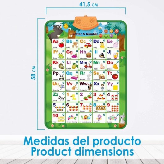 Jouet Educatif Dam Electronics Abecedaire Electronique Interactif