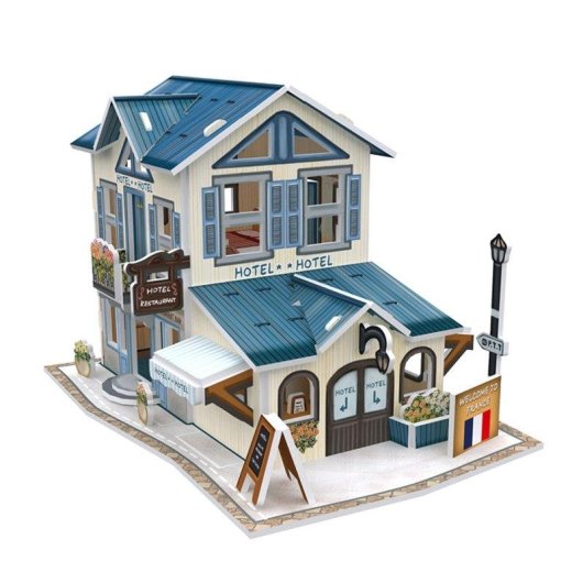 Puzzle 3D Dam Electronics World Style Hotel France