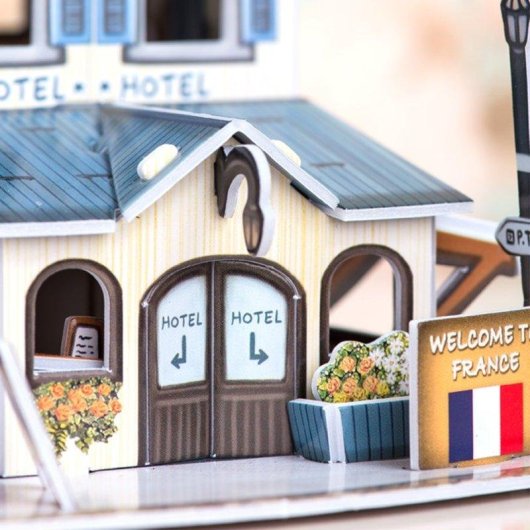 Puzzle 3D Dam Electronics World Style Hotel France