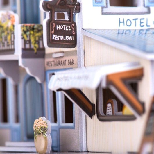 Puzzle 3D Dam Electronics World Style Hotel France