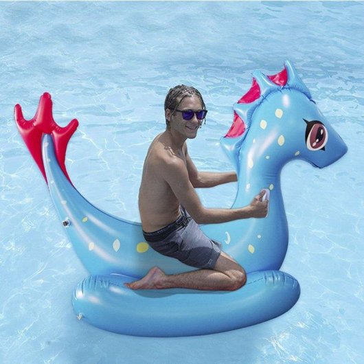 Opblaasbare Dam Electronics Dinosaurio Zwemband PVC 165 x 125 cm