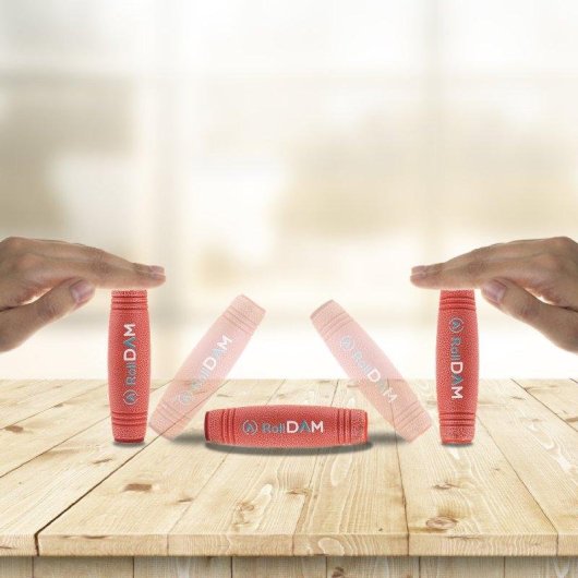 Mokuru Roll Dam anti-stress en bois corrugE Dam Electronics