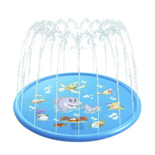 Jouet gonflable Splash Pad Dam Electronics - Diametre 100 cm - Dauphin