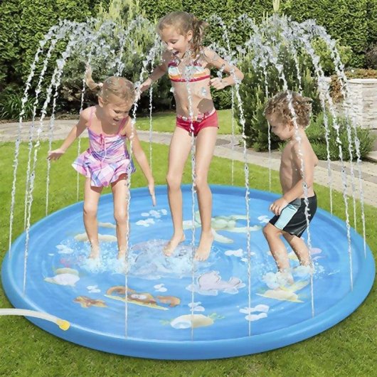 Jouet gonflable Splash Pad Dam Electronics - Diametre 100 cm - Dauphin