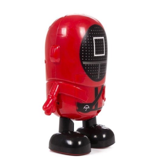 Giocattolo Squid Dam Bailarin Danza Musica LED Guardia Quadrato 18cm