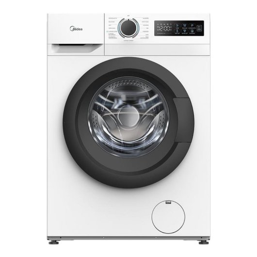Lavadora Midea MF110W70B/W-ES de carga superior clase A WiFi blanca