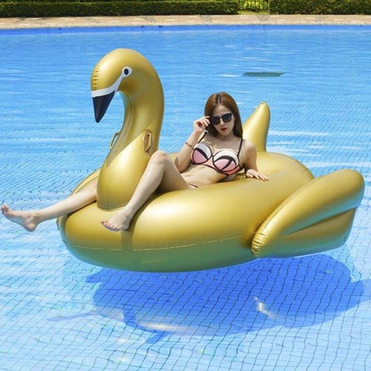 Aufblasbarer Gigant-Schwan Dam Electronics 160x150 cm