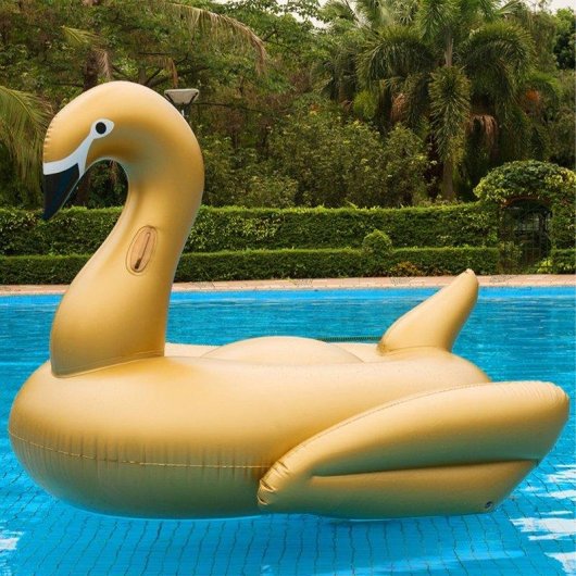 Aufblasbarer Gigant-Schwan Dam Electronics 160x150 cm
